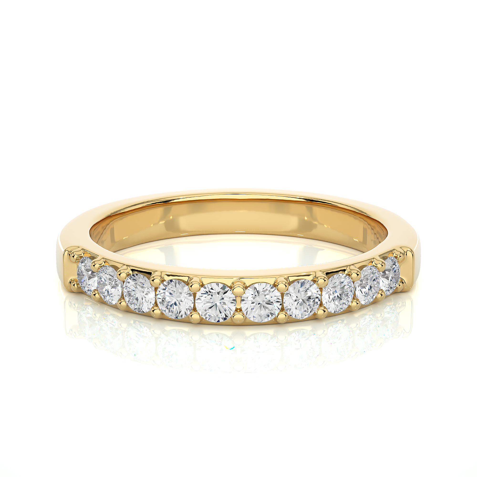 0.40 Carat HI Color VS1 Clarity Diamond Studded Natural Diamond Ring.